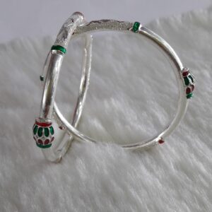 Silver Fancy bangles