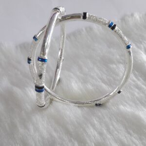 Silver bangles