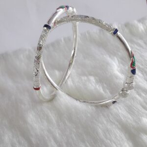 Silvar fancy bangles