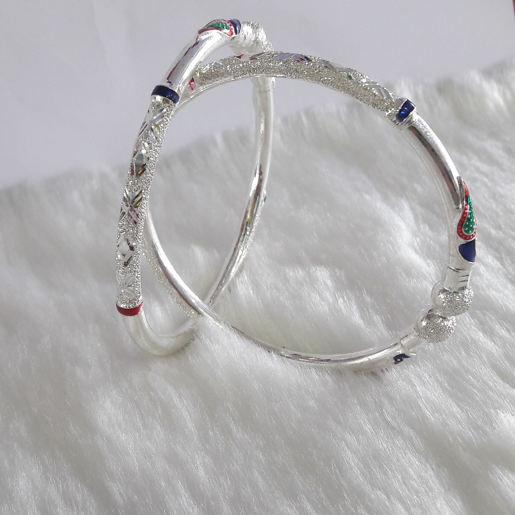 Silvar fancy bangles