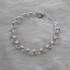 Silver antique gents lucky