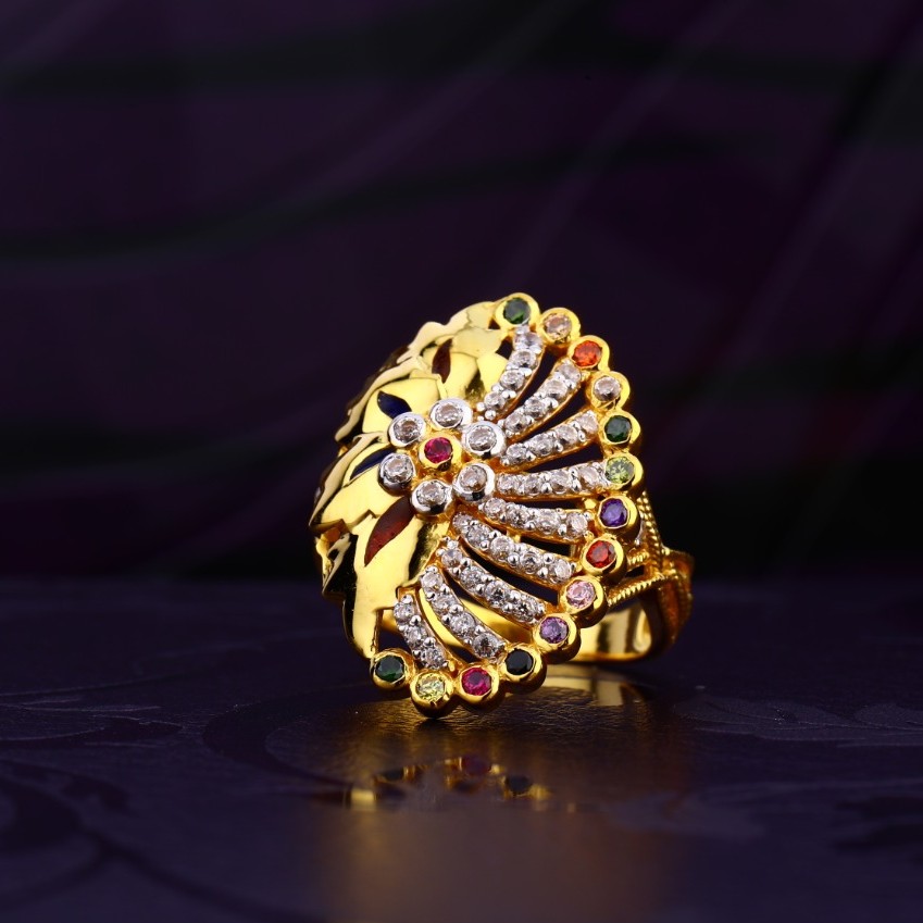 916 Gold Elite Diamond Ring