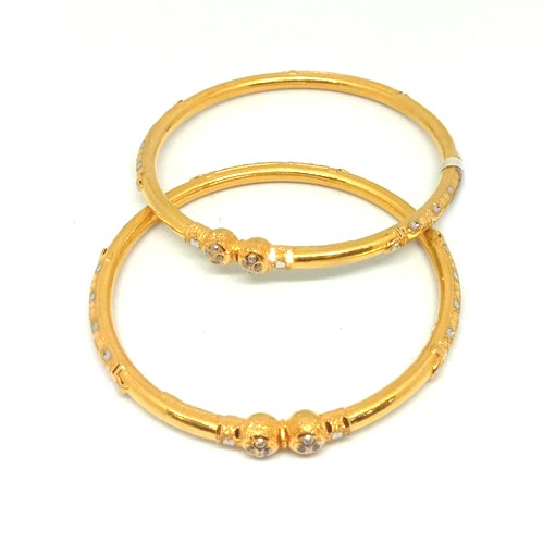 916 Gold Modhiya Copper Kadali Bangle