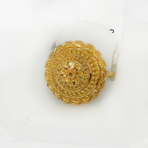916 Gold Indian Design Ring For Women ML-LR002