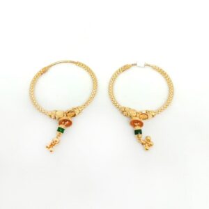 22KT Gold Designer Bali Earring ML-E020
