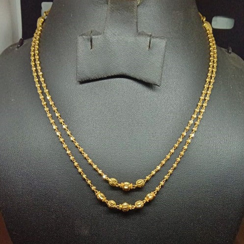 916 Gold Designer Double Line Dokiya ML-N001