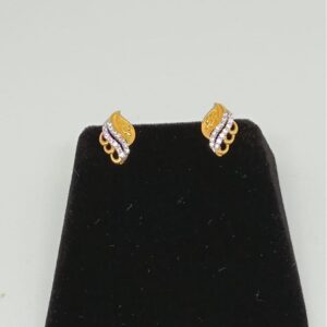 22KT Gold Designer Earring MJ-E016