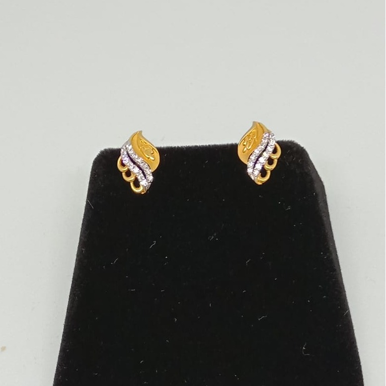22KT Gold Designer Earring MJ-E016