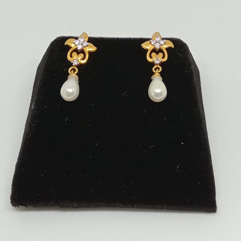 916 Gold Fancy Earring For Women MJ-E008