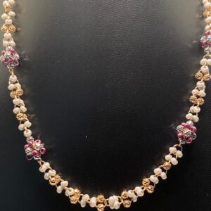 Rose gold necklace