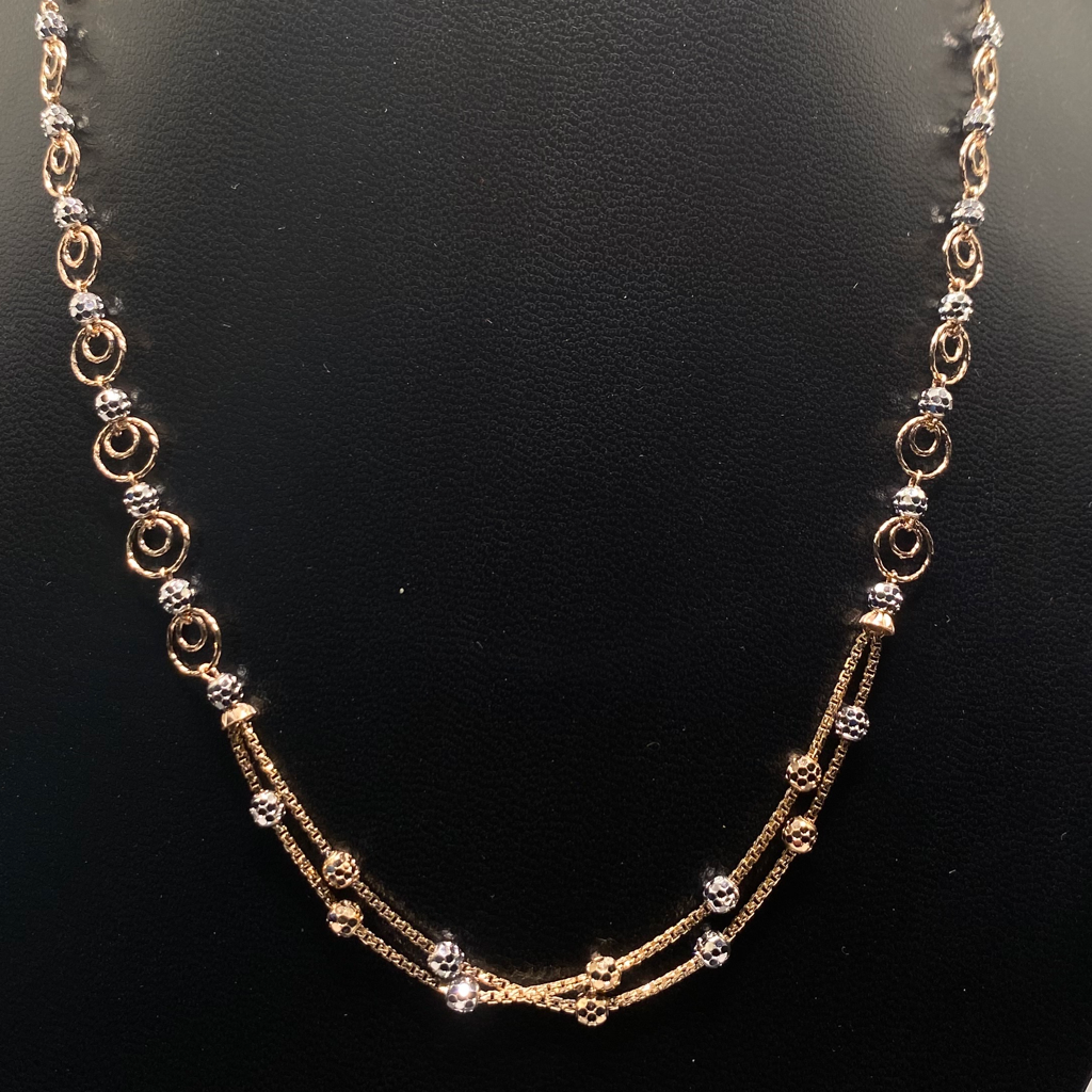 Rose gold fancy necklace - Image 2