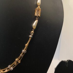 Rose gold necklace