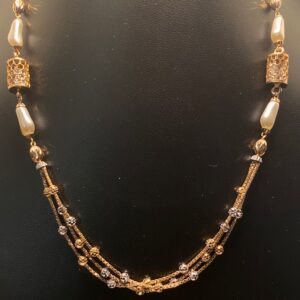 Rose gold necklace