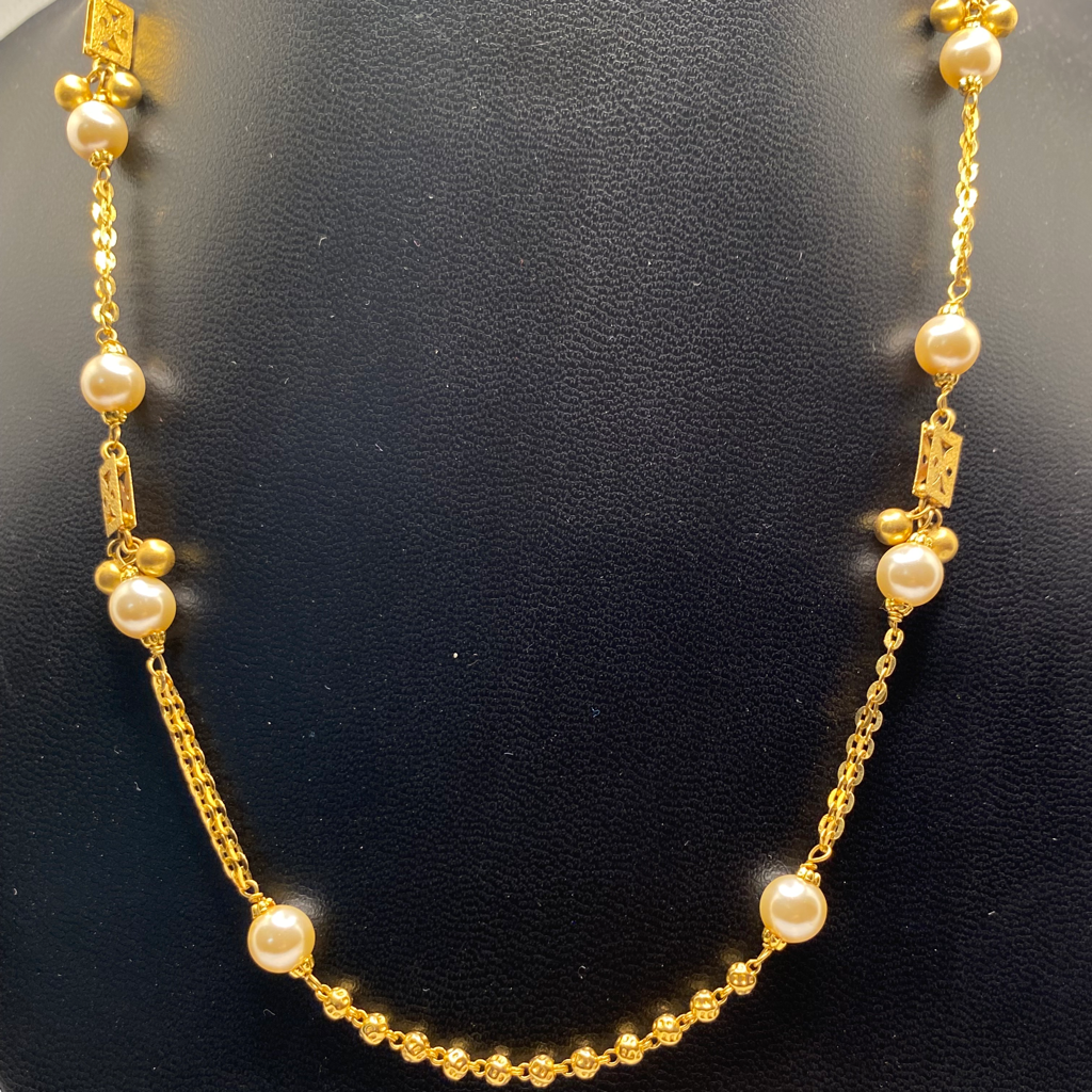 Gold Antique necklace - Image 2