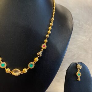 Antique Mala with tops