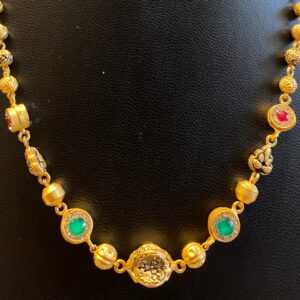 Antique Mala with tops