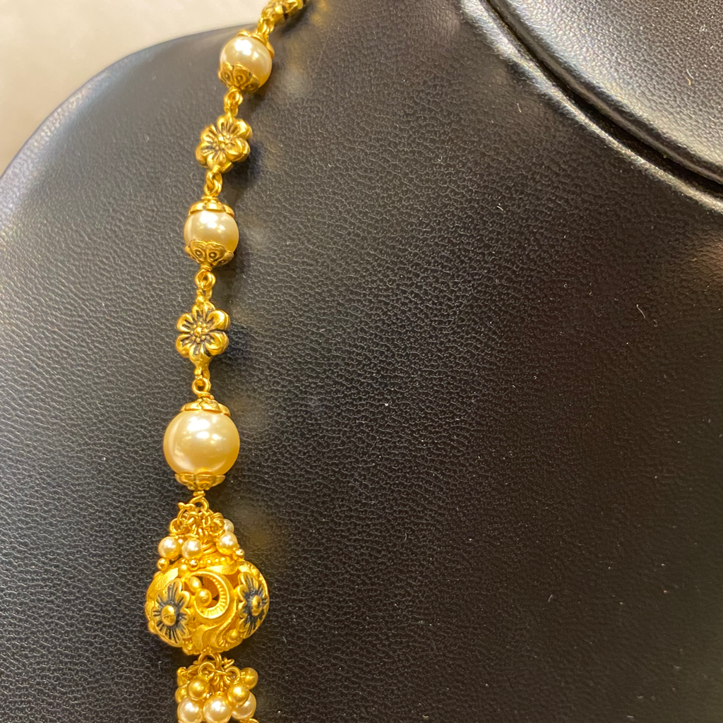 Gold Antique Nacklace Set - Image 4