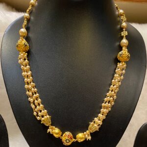 Gold Antique Nacklace Set