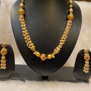 Gold Antique Nacklace Set