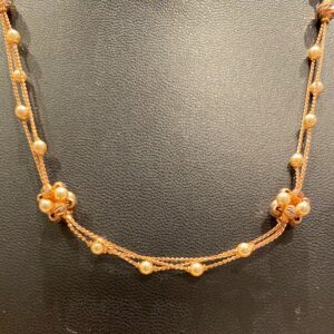 18k rose gold chain