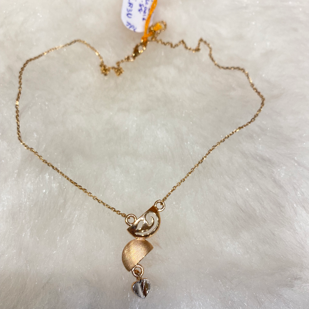 Italian rose gold chain