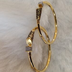 916 Gold Antique Kadli Bangle