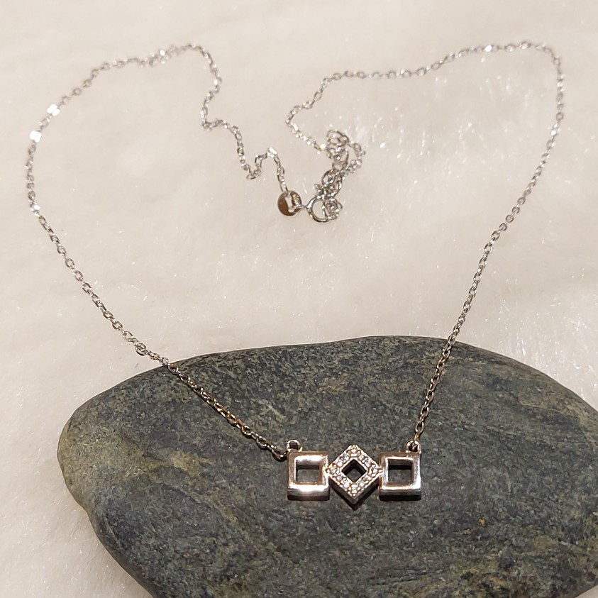Silver necklace
