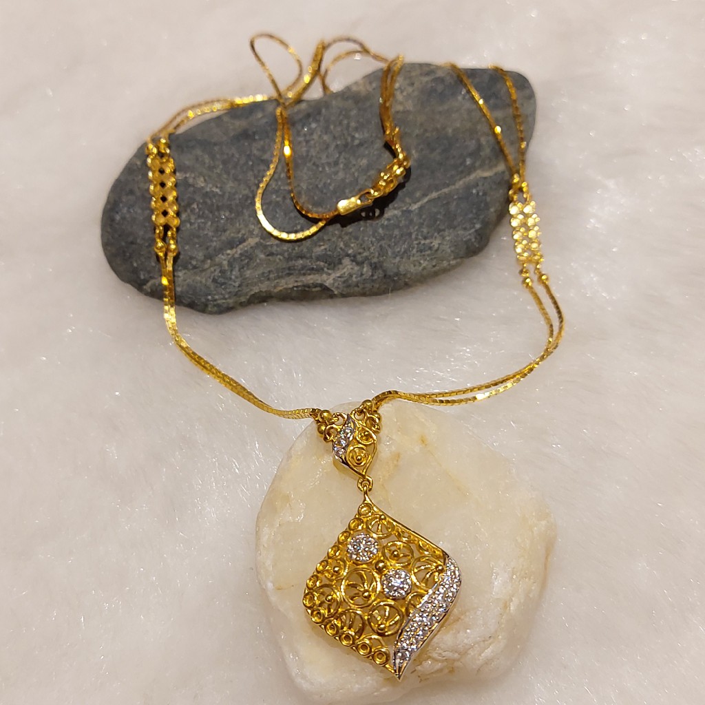 Double Chain Necklace Set - Image 2