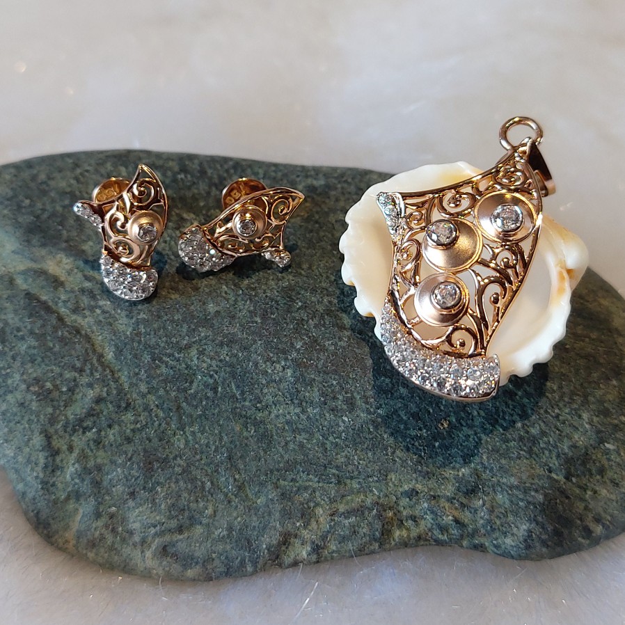 Rose Gold Pendant