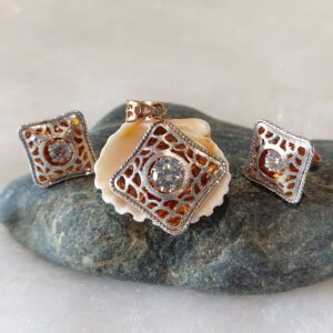 Italian Pendant Set