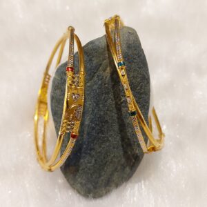 22K Gold Stylish Copper Kadli