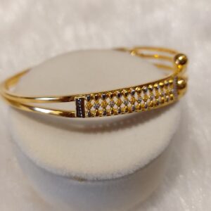22K Gold Fancy Triple Pipe Copper Kadli