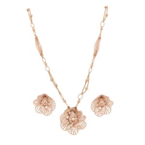 18ct gold delicate pendant chain bj-ps006