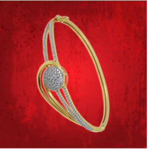 Ladies Kada With AD