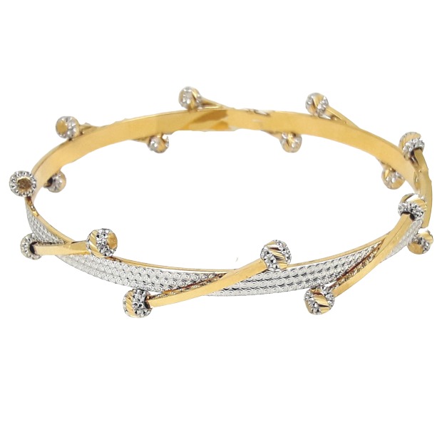 BANGLE WITH ROUND BALL DESIGN