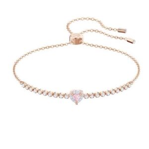 18kt rose gold and diamond royal look bracelet for women jkb027
