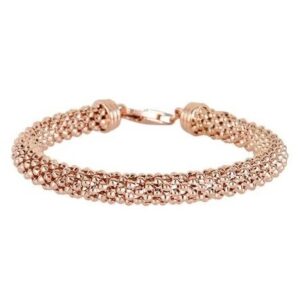 18kt rose gold bangle-style bracelet for women jkb031