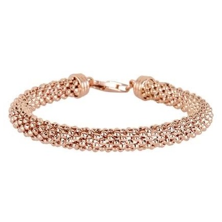 18kt rose gold bangle-style bracelet for women jkb031
