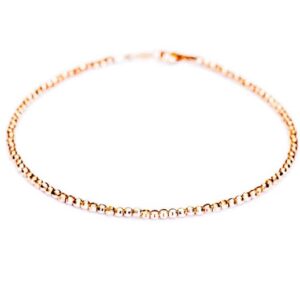 18kt rose gold simple and classy bracelet for women jkb041