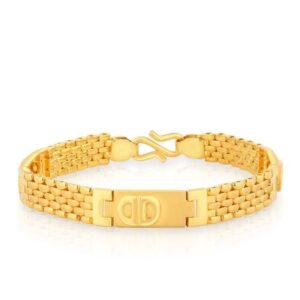 22kt Indian design yellow gold Bracelet for men jKB060