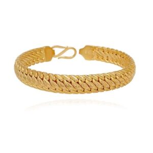 22kt singaporian Design Yellow Gold Bracelet For Men JKB061
