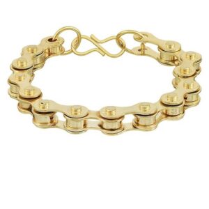 22kt Roller Chunky Yellow Gold Bracelet For Men JKB065