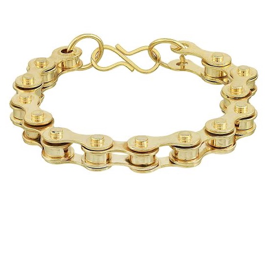 22kt Roller Chunky Yellow Gold Bracelet For Men JKB065