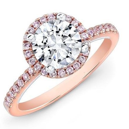 22kt gold and one big diamond engagement ring for women jkr002