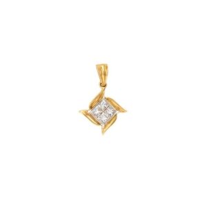 22kt, 916 hm, gold sathiya designed pendant JKP045
