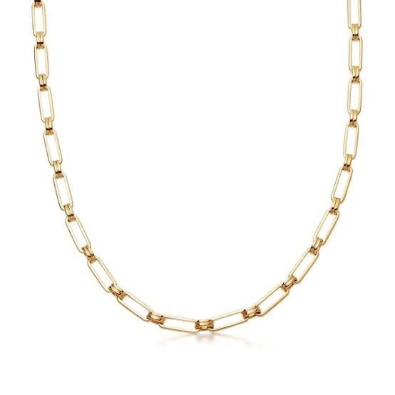 22kt, 916 hall-marked, yellow Gold unisex hollow design Chain Jkc011