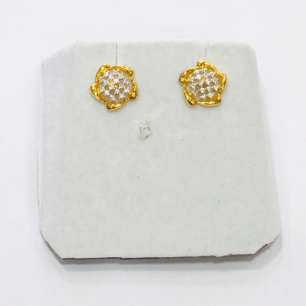 22kt, 916 Hm, Yellow Gold round with fan like edges Tops Jke127.