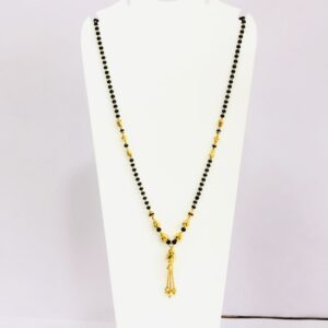 22kt, 916 hm, vertical pendant, gold mangalsutra JKM4530