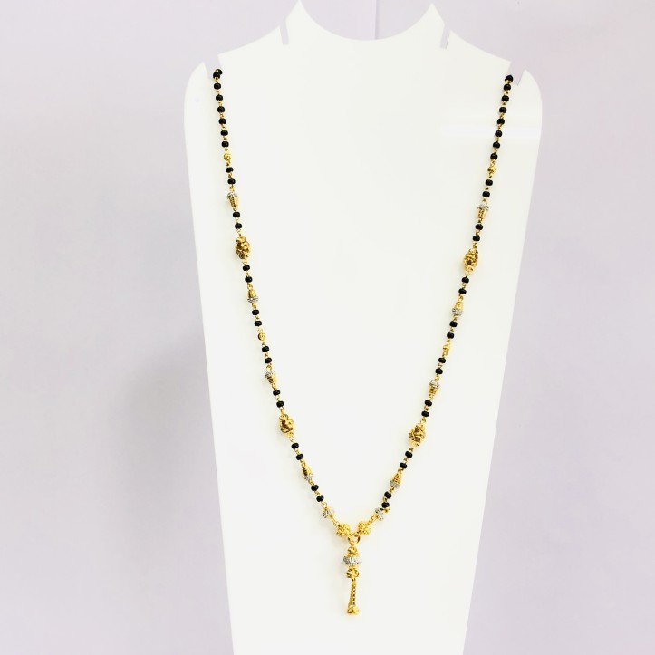 22kt, 916 hm, one chain gold mangalsutra JKM7864