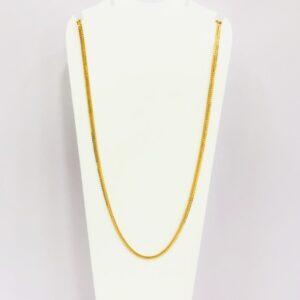 22kt, 916 HM, Yellow gold thin and broad chain for men JKC026